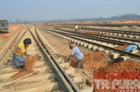 Landslides damaged railway track: BG track uprooted in Halflong town of Assam, new tracks to be laid in next 2 months, work underway, express train from Tripura cannot run before September: NFR construction official Pratap Singh talks to TIWN 